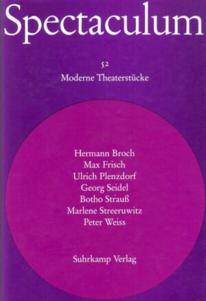 Hermann Brock: Die Erzählung der Magd Zerline Wenn die Magd Zerline erzählt, dann entstehen Räume der Vergangenheit, wir erleben die junge Zofe, die Personen, denen sie gedient hat, der Baronin und dem Gerichtspräsidenten. Hermann Broch zeigt uns die Welt einer Dienstmagd, die mit preußischer Strenge den Haushalt führt, die uns aber auch ihre Sehnsucht nach der Vergangenheit und ihre Leidenschaft offenbart. Max Frisch: Jonas und sein Veteran Mit seiner letzten Arbeit für das Theater hat Max Frisch mit einer einfachen Fragestellung noch einmal einen Bogen geschlagen vom Politischen, Gesellschaftlichen zum zutiefst Persönlichen. Hinter dem Thesenabtausch zwischen Großvater und Enkel über die Frage, ob die Schweiz eine Armee braucht, wird ein Beziehungsdrama offensichtlich, ein Generationskonflikt, den uns Max Frisch hintersinnig und humorvoll vorführt. Ulrich Plenzdorf: kein runter kein fern Der Vater, bei der Staatssicherheit, ein autoritärer Haustyrann, kennt für seinen jüngeren Sohn nur eine Strafe: kein runter (zum Spielen), kein fern(sehen). Am zwanzigsten Jahrestag der DDR gerät der Junge in eine Demonstration und wird plötzlich mit seinem älteren Bruder konfrontiert, der an der Mauer, unter Schießbefehl, Wache steht. Georg Seidel: Villa Jugend In seinem letzten Stück kontrastiert Georg Seidel Lebensentwurf und Lebenswirklichkeit seiner Figuren in der DDR. Die Entwürfe der Jugend sind gescheitert, der Lehrer Neitzel verkauft seine »Villa Jugend«, verläßt die Kleinstadt und will sich in eine anonyme Mietswohnung zurückziehen. Aber die Flucht mißlingt. Botho Strauß: Die Zeit und das Zimmer Das Zimmer: Höchst unterschiedliche Besucher kommen, erzählen Geschichten von Begegnungen, verpaßten Gelegenheiten, verschwinden dann wieder. Die Zeit: Nun ziehen verschiedene Zimmer an einem Menschen vorbei, und wir hören und schauen Geschichten und irgendwie, es ist wie schon einmal Geschautes, schon einmal Geträumtes. Marlene Streeruwitz: Waikiki-Beach Das Techtelmechtel der Frau Bürgermeisterin mit dem Chefredakteur gibt den Stoff für eine Komödie, wie sie das Leben schreibt. Wie vorauszusehen, verläuft diese Verbindung nicht ohne Konflikte, die radikal, den schönen Schein keinesfalls wahrend, ausgetragen werden. Makaberer Höhepunkt, die Feinde von gestern, Chefredakteur und Bürgermeister, finden sich zu einer Männerintrige zusammen. Peter Weiss: Wie dem Herrn Mockinpott das Leiden ausgetrieben wird Herr Mockinpott sitzt ungeduldig im Gefängnis, seine Frau schläft mit einem anderen, sein Arbeitgeber jagt ihn weg, eine Herzoperation erleichtert ihn wenig, schließlich sagt er dem Lieben Gott seine Meinung, danach scheint es ihm besser zu gehen. Amüsant und mit viel Hintersinn erzählt Peter Weiss die Hanswurstiade eines gequälten Mannes, der es nicht unterlassen kann, sich und seine Welt zu be- und zu hinterfragen.