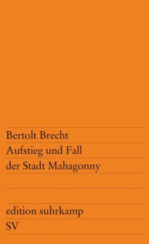 Als Angriff auf die Institution der traditionellen und »kulinarischen« Oper sucht Brecht am Modell eines Amüsierbetriebes für Goldgräber, bei dem man, wenn man Geld hat, »alles dürfen darf«, das Wesen der spätkapitalistischen Gesellschaft zu erläutern. Kunstkritik und Gesellschaftskritik stehen nebeneinander.