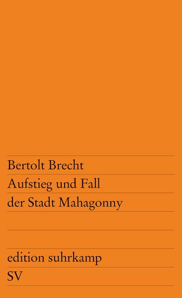 Als Angriff auf die Institution der traditionellen und »kulinarischen« Oper sucht Brecht am Modell eines Amüsierbetriebes für Goldgräber, bei dem man, wenn man Geld hat, »alles dürfen darf«, das Wesen der spätkapitalistischen Gesellschaft zu erläutern. Kunstkritik und Gesellschaftskritik stehen nebeneinander.