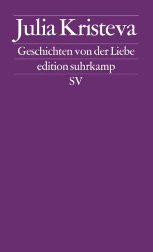 »Als Psychoanalytiker weiß man, daß alle Geschichten letztlich von Liebe reden. Die Klage jener, die in meiner Gegenwart stammelnd erzählen, rührt stets von einem Mangel an Liebe - sei es in der Vergangenheit oder in der Gegenwart, sei es ein wirklicher oder ein imaginärer Mangel. Unsere Gesellschaft verfügt über keinen Liebeskode mehr. Wir sind gezwungen, in jeder privaten, intimen Erzählung die Spuren jenes Leidens zu entziffern. Als Idealisierung, als Erschütterung, als Ubersteigerung, Leidenschaft, Bedürfnis nach Vereinigung und Unsterblichkeit bildet die Liebe die Figuration unlösbarer Widersprüche, ist sie das Laboratorium unseres Schicksals. Philosophie, Religion, Gedicht, Roman? Alles Liebesgeschichten. Von Platon bis Thomas von Aquin, von Romeo und Julia bis Don Juan, von den Minnesängern bis zu Stendhal, von der Madonna Raphaels bis Baudelaire und Bataille. Die großen künstlerischen Werke reden von nichts anderem als dem, was, Tag für Tag, im stillen laut wird.» Julia Kristeva