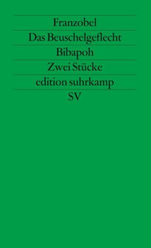 Theater ist das Letzte, meint Franzobel in Anlehnung an Thomas Bernhard. Für den Sinn- und Sprachspieler aber kein Hindernis, sich auf die Gattung einzulassen und für die Wiener Festwochen 1996 zwei Stücke zu schreiben. Das Beuschelgeflecht: Schon der Titel riecht nach Österreich und seinen unverdauten Komplexen. Anstelle stereotyper Beschimpfungen nähert sich das Stück der Tausendjahrfeier mit fulminantem Rhythmus und viel Humor. Die Gesellschaftssatire thematisiert nicht nur das Land der Knödel- und Mehlspeisentiger, sondern auch das »Beziehungs- und Problemgulasch« menschlicher Existenz. Bibapoh dagegen ist die Überarbeitung eines Librettos einer Mozart-Oper und steht somit zwinkernd in der Tradition des Wiener Volksstücks. Unter der Oberfläche einer märchenhaften Handlung macht Franzobel komische wie hintersinnige Beobachtungen zu Treue, Selbst- und Fremdbestimmung. Ein bemerkenswerter Versuch, die verkitschte Tradition wieder nutzbar zu machen.