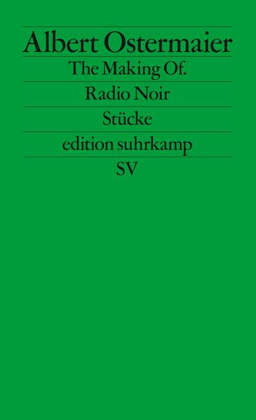 The Making Of. B.-Movie ist die junge und zeitgemäße Antwort auf Brechts Baal, ein Text, der die Frage nach Sein und Schein in der künstlerischen Produktion aufwirft und die Funktionsmechanismen des heutigen Kulturbetriebs entlarvt. In Radio Noir, Ostermaiers jüngstem Drama, ruft eine sirenenhafte Nighttalkerin gleichzeitig über Radio und TV zu Brandstiftung, Anarchie, Sex und Selbstmord auf. Doch wer ist diese Frau? Was ist real, was Trip in diesen Short Cuts ins Herz der 90er?