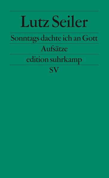 In seinen Aufsätzen geht es Lutz Seiler um die Voraussetzungen der Schreibarbeit, um »den alles umfassenden und nicht paraphrasierbaren Zusammenhang von Text und Leben in der Existenz des Autors«. In Heimaten erzählt Seiler von seiner Herkunft aus einem ostthüringischen Dorf und deren Aufscheinen im Gedicht: Herkunftsgeschichte als Poetologie (und umgekehrt). Und wie nebenbei hebt er einen ebenso schillernden wie problematisch gewordenen Begriff im Plural auf. Oder er blättert erneut in seinem »Wörterbuch des diffusen Daseins«, angelegt, um die »Substanzen des Schreibens« quasi lexikologisch zu bestimmen. Bei der Fahndung nach den Entstehungsumständen des Gedichts ist Seiler unterwegs im heutigen Los Angeles