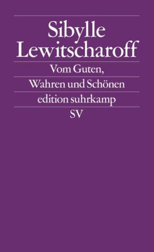 »Was tut ein Roman, was in kürzerer Form die Erzählung? Mit einem Haifischbiß reißen sie ein Stück aus der Zeit, schnappen sich ein Stück der Schöpfung und bearbeiten es nach Gutdünken.« Gleich in zwei Etappen stellt sich Sibylle Lewitscharoff ans Rednerpult, um sich Gedanken über Literatur zu machen: In den berühmten Frankfurter Poetikvorlesungen sowie den Zürcher Poetikvorlesungen 2011 befaßt sie sich mit großer Weltliteratur und Schlüsselromanen zweifelhaften Charakters, seziert Figurennamen - »Josef K.: auch ein verflucht guter Name!« - und Romananfänge, wettert gegen den schnöden Realismus und wirbt für den Auftritt von Engeln und sprechenden Tieren in der Fiktion. Gleichzeitig erlaubt der Blick auf das fremde Werk immer auch Rückschlüsse auf das eigene. Hier wird das Gute, Wahre und Schöne verhandelt - lehrreich, polemisch und hochvergnüglich.