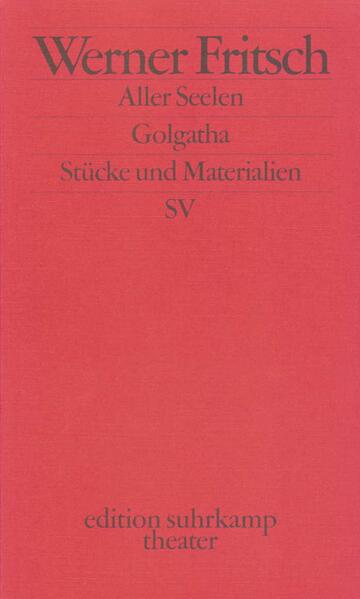 Aller Seelen: Allerseelen 1943: Ein Mann wird vor Jen Augen seines kleinen Sohnes von Wehrmachtssoldaten unweit der slowenischen Grenze erschossen. Sie verdächtigen ihn, Partisanen unterstützt zu haben. Allerseelen 1945 die gleiche Szene in Deutschland: Aber dieses Mal wird der Mann von ehemaligen KZ-Häftlingen ermordet, die blindwütig Rache nehmen. Dazwischen liegt die Hölle eines KZs, datiert Allerseelen 1944. Golgatha: Pastor Kurt, ein Mann der Friedensbewegung und Verteidiger der Schwachen, wird des Mordes an seiner Frau Corinna angeklagt. Alles spricht dafür, daß er sie bestialisch umgebracht hat. In seinem Stück zeigt Werner Fritsch den Kampf des gesellschaftlich am Pranger stehenden Geistlichen, ohne sich ein Urteil über dessen Schuld oder Unschuld anzumaßen.