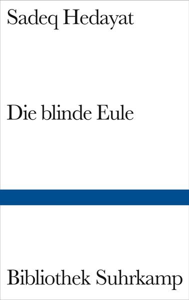 Sadeq Hedayat (1903-1951) gilt als der größte iranische Schriftsteller des 20. Jahrhunderts. Die blinde Eule, sein Hauptwerk, ist 1936 in Bombay erschienen - ein Buch der Verwandlungen, eine einzige lange Halluzination, der Opiumtraum eines Verzweifelten. Die Personen der Handlung (der Vater, der Onkel, der Kutscher, der Totengräber, der Lumpenhändler, der Anti-Held und Erzähler) sind letzten Endes ein und dieselbe dämonische Figur. Zeiten und Räume fließen ineinander