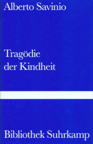 Ein teils mythisches, teils ganz diesseitiges Griechenland ist der äußere Schauplatz von Savinios Tragödie der Kindheit, doch spielt sich vieles im Unbewussten ab, zu dessen literarischen Entdeckern der italienische Dichter, Musiker und Maler gehört. Savinio, von Breton als bedeutender Anreger des Surrealismus gewürdigt, verarbeitet eigene Erinnerungen in dieser ebenso phantastischhumoristischen wie konkreten Schilderung der Ekstasen und Leiden eines Kindes.