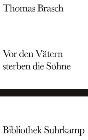 »Zuerst spürte ich seinen Kopf, der stark auf meine Blase drückte, und einige Minuten später den Schwanz, der in meinem Mund wedelte. Ich wollte nicht darüber nachdenken, wie der Wolf in mich hineingekommen war und warum er verkehrt lag. Ich stieg in die Straßenbahn 63 und fuhr zum Krankenhaus Friedrichshain.« Mit diesen Sätzen, klar und deutlich, beginnt der Erzählband Vor den Vätern sterben die Söhne, der Thomas Brasch (1945-2001) berühmt gemacht hat. Ein Buch der existentiellen und politischen Revolte. Ein Buch von auswegloser Unbedingtheit. Das Buch eines jungen Mannes. 1975 war in Ost-Berlin ein Heft seiner Gedichte veröffentlicht worden: Poesiealbum 89, mit Zeichnungen von Einar Schleef. Ende 1976 fand Braschs »einmalige Ausreise zwecks übersiedlung aus der DDR« statt, und 1977 erschien - knapp, gedrängt, sorgfältig komponiert - Vor den Vätern sterben die Söhne im West-Berliner Rotbuch Verlag. Mit dem Gedichtband Der schöne 27. September folgte 1980 der Eintritt in den Suhrkamp Verlag. Brasch war im Westen angekommen. Irgendeinen Grund, sich zu beruhigen, gab es nicht.