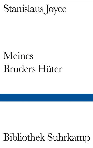 Stanislaus Joyce (geboren am 17. 12. 1884 in Dublin, gestorben am 16. 6. 1955 in Triest) hat bis zu seinem Tod an diesem Erinnerungsbuch geschrieben, in dem er die Dubliner Jugendjahre seines Bruders schildert, gemeinsam erlebte und gemeinsam durchlebte Jahre, in denen sich Geist, Weltsicht und Genie von James Joyce herausbilden. Seite um Seite begegnen wir Elementen, die verwandelt in das Werk von Joyce eingegangen sind, aber nicht minder oft überrascht uns Unbekanntes, Erhellendes. »Dennoch wäre es«, schreibt T.S. Eliot, »ein Fehler, Stanislaus Joyce' Meines Bruders Hüter lediglich als einzigartige Nachrichtenquelle bezüglich der frühen Lebensjahre eines der großen Schreiber des Jahrhunderts einzustufen. Im Verlauf der Lektüre wird Stanislaus uns nicht minder wichtig als James selbst: so ähnlich sind sich die Brüder und doch wieder so verschieden! Besessen, wie er von dem Gegenstand seiner Memoiren war, erbittert unter der ständigen Reizung dieses ›Pfahls in seinem Fleisch‹, wuchs Stanislaus Joyce selbst zum Schriftsteller, zum Verfasser dieses einen Buches, das wert ist, einen dauernden Platz im Bücherschrank neben den Werken des Bruders einzunehmen.«