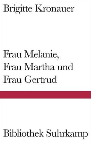 In der Titelgeschichte werden drei Frauen von der Erzählerin, die sich bedeckt hält, unter eigenem Zeichen zusammengeführt: deutsch wie ihre Namen sind ihre Lebensläufe - aber nicht um die geht es. Während die Erzählerin einen Kreis um die Frauen schlägt, die alle Lebensstufen bis auf die letzte hinter sich wissen, erfaßt ihr Blick etwas, das darüber hinausweist. Die drei Gestalten werden ihr, je genauer sie hinschaut und ihren Selbstgesprächen lauscht, zu Inbildern eines Hinausschwingens über eine allzu kompakte Tatsächlichkeit, zu »Domglocken«. »Bevor das nächste Mal wieder über Bedeutungslosigkeit, Unter-Gewicht, mangelnde Brisanz (oder was auch immer) der Literatur geheult wird, sollte man erst einmal bei Brigitte Kronauer nachschlagen ...« Andrea Köhler, Neue Zürcher Zeitung