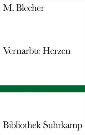 Aus der unmittelbaren Unwirklichkeit von M. Blecher (1909-1938) gilt als ein Meilenstein der mitteleuropäischen Moderne. Ernest Wichners Übersetzung - mit Herta Müllers leidenschaftlichem Plädoyer, Blecher zu lesen, als Nachwort - ist als Band 1367 der Bibliothek Suhrkamp erschienen. Nun folgt der 1937, ein Jahr nach der Unmittelbaren Unwirklichkeit, erstmals veröffentlichte autobiographische Roman Vernarbte Herzen. Erzählt wird die Geschichte des 21jährigen Emanuel, eines rumänischen Chemiestudenten in Paris, der an Knochentuberkulose erkrankt und fast ein Jahr in einem französischen Sanatorium am Atlantik verbringt. Er gerät in die Gesellschaft der Kranken, eine faszinierende Welt für sich, aus der sich selbst die Geheilten nur schwer wieder befreien können. »Das Paradox aller bedeutenden Kunst gilt auch hier, in Blechers wunderbarer Prosa: Das so suggestiv beschriebene Unglück wird zum intellektuellen Glück des Lesers.« Harald Hartung, Frankfurter Allgemeine Zeitung