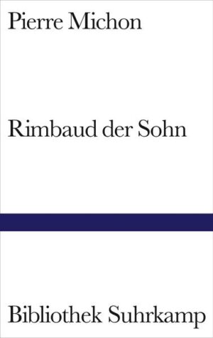 Rimbaud der Sohn ist eine Auseinandersetzung mit der Figur des Dichters und dem Wesen der Poesie, deren geradezu mythische Verkörperung der Dichterkomet Arthur Rimbaud im Verlauf des 19. Jahrhunderts geworden ist. Als Sohn erscheint Rimbaud in diesem Buch in mehrfacher Hinsicht: Sohn eines abwesenden Vaters und einer unzulänglichen bäuerlichen Mutter. Sohn mit einer langen Reihe von Vorfahren, die von Vergil bis zu Baudelaire reicht. Und schließlich Sohn einer anderen großen Abwesenden: der Poesie.