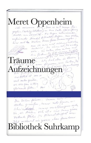 Statt Tagebuch zu führen protokolliert Meret Oppenheim in allen Lebensabschnitten ihre Träume. Bei der Niederschrift vermeidet sie jede Poetisierung. Ihr Blick ist auf die Wirklichkeit, das Ereignis, die Normalität des Traums gerichtet. In dieser bewußten Zurückhaltung ist ein künstlerisches Credo enthalten