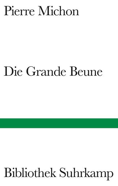 Der Erzähler dieser packenden, knappen Geschichten erinnert sich an die erste Stelle als Lehrer, die er 1961 an dem Fluß der Grande Beune, in einem Dorf in Frankreichs Südwesten antrat. Er begegnet zwei Frauen, der älteren Hélène und der jungen Yvonne. Von Yvonne träumt er Tag und Nacht, ihr stellt er nach. Pierre Michon, einer der Meister der französischen Gegenwartsliteratur, hat »Die Grande Beune« in einer unerhört sinnlichen und kunstvollen Sprache geschrieben. Bereits das Motto Andrej Platonovs schlägt den Ton an: »Die Erde schlief nackt und gepeinigt wie eine Mutter, der die Decke herabgeglitten war.«