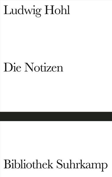 Die Notizen - das Werk eines »Montaigne unserer Zeit« - wurden in drei Jahren, von 1934 bis 1936, geschrieben, Jahre, in denen Ludwig Hohl in den Niederlanden » in größter geistiger Einöde« lebte. Sie sind die Summe seines Lebens und Denkens.