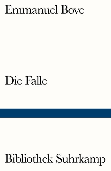 Emmanuel Bove (1898-1945), den drei von Peter Handke übersetzte Romane im deutschen Sprachraum nachhaltig bekannt gemacht haben, schlägt in der zuerst 1945 erschienen Falle einen anderen Ton an: Während der Jahre der Besetzung und des Vichy-Regimes in Frankreich gerät sein Held, der Gaullist ist und Widerständler, aus unerklärlichen Gründen in die Fänge der Kollaborationsbürokratie. Durch sein eigenes Verhalten, an dem nichts politisch Verdächtiges ist, verstrickt er sich immer weiter und wird schließlich in ein Internierungslager eingewiesen, aus dem heraus die Deutschen Geiseln für ihre »Vergeltungsmaßnahmen« abtransportieren.