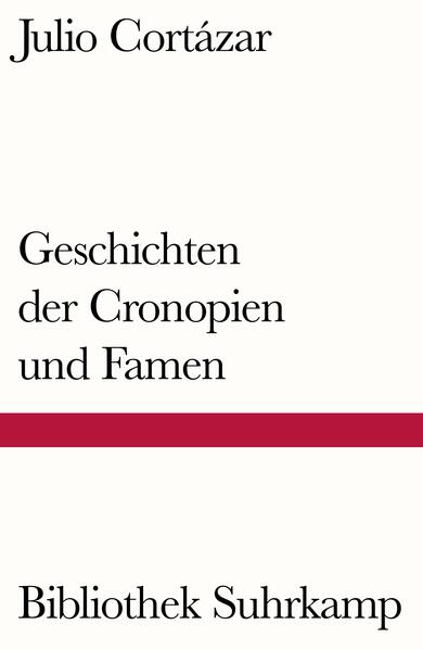 Die Cronopien, Famen und vom Titel unterschlagenen Esperanzen, die 1962 aus Cortázars »Leyer zum ersten Mail ans Licht« traten, gehörten heute zum Vokabular des spanisch Sprechenden. Cronopien, kleine »grüne und feuchte« Subjekte, sind zwar undefinierbar, aber mit schönster Humanität und Weltfrömmigkeit ausgestattet, kindhaft unberechenbar und an Erfahrenheit uralt. Diese Fabeln und Parabeln sind der vierte und letzte Teil eines »Lehrbuchs in der Kunst, die Alltagswelt zu poetisieren« (Wolfgang Promies), Unterweisungen in ungewöhnlichen oder bisher selbstverständlichen, was heißt, nie bedachten Tätigkeiten, die dies künftig nie mehr sein werden.