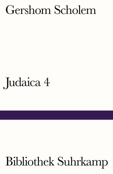 Unter Gershom Scholems Büchern erlangten die drei Judaica betitelten Bände wohl die weiteste Verbreitung. Die Herausgabe eines vierten Bandes, die Scholem plante, wurde durch seinen Tod im Februar 1982 verhindert