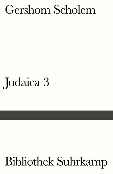 Dieser dritte Band der Judaica ist spezifisch mytischen Problemen gewidmet. Gershom Scholem (1897-1982) gelingt es, jüdische Geschichte von einem tieferen Verständnis für die Wechselwirkung religiöser, politischer und sozialer Faktoren her neu zu schreiben. »Seine Aufsätze«, hieß es in einer Kritik, enthielten »eine Fülle von Schätzen des Denkens, Fühlens und Glaubens, von denen unsere abendländliche Schulweisheit sich jahrhundertelang nichts hat träumen lassen«.