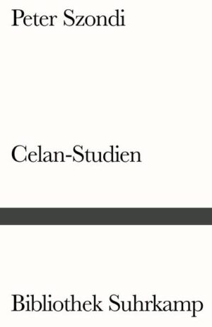 Celan-Studien | Bundesamt für magische Wesen