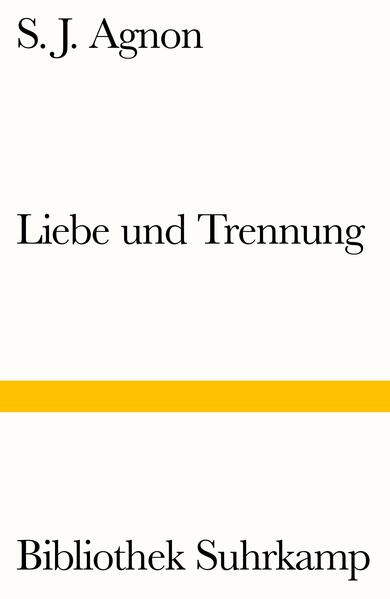 Einige seiner Erzählungen hat Samuel J. Agnon (1888-1970, Nobelpreis für Literatur 1966) als »Liebesgeschichten« veröffentlicht. Es sind Geschichten von Schmerz, Schuld und Wahn, von unerwiderter Leidenschaft, demütigender Anbiederung und Charme, von rätselhafter Annäherung und dauernder Trennung, von unerfülltem Zusammensein und abgrundtiefer Einsamkeit. Zum skeptischen Blick, den Agnon auf die Welt warf, gehört es, daß er in Liebesverhältnissen eher das Moment der Trennung als das der Vereinigung aufspürte. »Liebe und Trennung« ist die Grundspannung, die alle hier versammelten Erzählungen durchzieht.