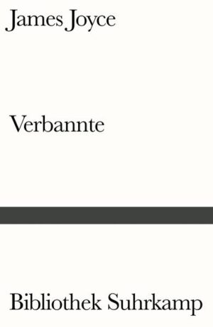 Verbannte ist Joycens einziges, weithin unbekanntes Theaterstück, 1913/15 in Triest geschrieben, aber erst 1918 veröffentlicht. Das Stück erscheint hier in neuer Übersetzung von Klaus Reichert. Es steht zwischen dem 'Bildnis des Künstlers' und dem 'Ulysses'. Die Themengemeinschaft mit diesen Werken wird an zahllosen Stellen sichtbar, denn so stark die Anlehnung an das dramaturgische Vorbild Ibsen ist, so sehr ist die Problemstellung Joycens eigene.