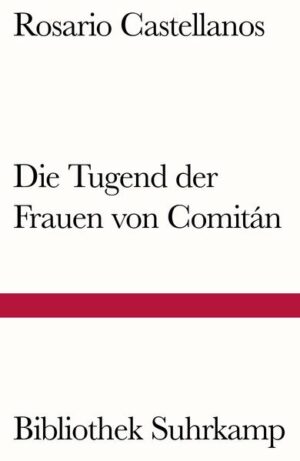 Rosario Castellanos (1925-1974) gilt als Mexikos bedeutendste Autorin des 20. Jahrhunderts. Mit großem Engagement wandte sie sich der Situation mexikanischer Frauen in einer vom Machismo geprägten Familientradition zu. So ist auch der Titel Die Tugend der Frauen von Comitán durchaus mit Augenzwinkern zu verstehen: Der Roman bietet ein äußerst vergnügliches und beißend spöttisches Kabinettstück um die bedeutungsträchtigen Themen Jungfräulichkeit und Mannesehre.