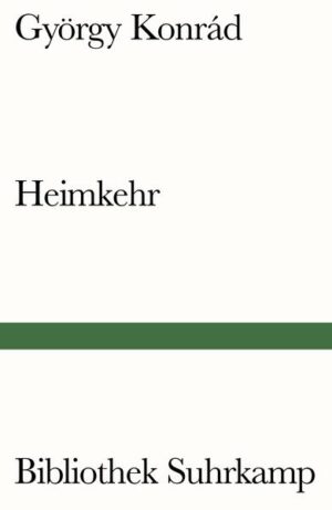 Ein halbes Jahrhundert ist seit Kriegsende vergangen, und György Konrád (geboren 1933), erinnert sich eines Stücks Kindheit, der Zeit, als er elf Jahre alt war. Da verließen der Junge und seine Schwester Eva zusammen mit der Tante das Haus in Budapest, über dessen Toreinfahrt der Judenstern nun verschwunden war. Sie machten sich auf den Weg zu dem entfernten Ort, wo sie zu Hause waren, ins Haus der Eltern. Die Reise »dauerte eine Woche lang, ich reiste nicht, ich fuhr nach Hause, das war nicht mehr die Flucht, das war die Heimkehr. Die Suche nach dem verlorenen Paradies.«