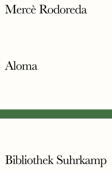 Aloma ist der Name eines jungen Mädchens, das ernst und streng ist mit sich selbst, sensibel im Umgang mit anderen. Alomas Eintritt ins Leben ist durch Verluste gekennzeichnet: ihre Eltern sind tot, der eine Bruder hat Selbstmord begangen. Die junge Frau lebt mit ihrem älteren Bruder, dessen Frau Anna und dem kleinen Sohn des Ehepaars im elterlichen Haus. Die Verhältnisse sind eng, ebenso bedrückend wie die Atmosphäre im Barcelona der Vorkriegsjahre. In diesem Leben bedeutet der Besuch von Annas nach Südamerika ausgewandertem Bruder Abwechslung. Für Aloma ist es die erste, folgenschwere Liebe. Sie wird sich bewußt, daß das Leben seine Opfer unter jenen sucht, die ihm am offensten gegenüberstehen und weniger egoistisch sind als andere. Zurück bleibt schließlich ein Mensch, der, das ungeborene Leben in sich, einer ungewissen Zukunft ausgesetzt ist.