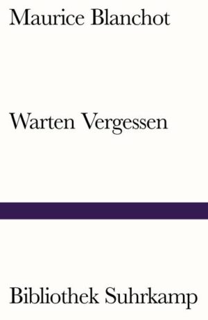 Wichtige Nachauflage »Wartete man auf etwas Bestimmtes, so wartete man schon etwas weniger.« Vielleicht könnte man Warten Vergessen einen Bericht nennen - aber höchstens einen Bericht von etwas, das sich nicht berichten läßt. Er handelt von Paradoxien, von dem Erinnern, das zugleich Vergessen wäre, von der Anwesenheit, die zugleich Abwesenheit ist, von der Vereinigung, die Entzweiung zu werden droht. Dieses extreme Buch, in dem der Handlung kaum noch Platz gelassen wird, versucht, das Stillstehen der Zeit fühlbar, spürbar, nachempfindbar zu machen.