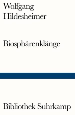 Ein vormittägliches Gespräch zwischen einem Mann und einer Frau erhält eine abrupte Wendung: »Biosphärenklänge« werden spürbar, wo die »Erträglichkeitsgrenze« erreicht ist. Zunächst bei ihm breitet sich ein lähmendes Gefühl aus, läßt ihn Unregelmäßigkeiten beobachten, sie als Vorzeichen deuten: seine Lethargie, die fehlende Kochlust, der tote Telefonanschluß, das ungewöhnliche Hundegebell von außen, ein toter Vogel, der vom Dach fällt. Auch die Frau überkommt die Gewißheit, daß die Grenzen der Erträglichkeit eines Tages überschritten werden. Warten auf den »Richardson-Effekt«. Sichheranspüren an unbekannte Maximalgrenzen.