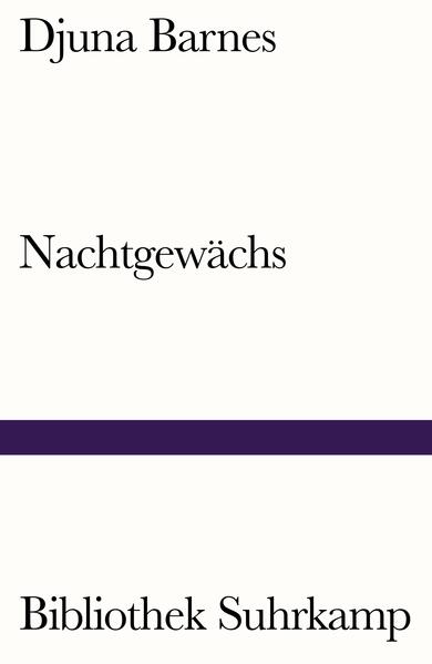 Djuna Barnes (1892-1982) gehört zu den größten amerikanischen Autoren des 20. Jahrhunderts. Nightwood ist ihr wichtigstes Buch, ein Klassiker der Moderne par excellence. Der Roman, erschienen 1936, wird neu, mit einem Nachwort von Jeanette Winterson, vorgelegt. Nachtgewächs, der Roman der Liebe einer Frau zu einer anderen Frau - einer Leidenschaft, die unstillbares Verlangen in der einen und tiefe Einsamkeit in der andern weckt -, wäre nicht geschrieben worden, wenn die Liebe zu der Bildhauerin Thelma Wood die Autorin nicht bis in die tiefste Verzweiflung geführt hätte.