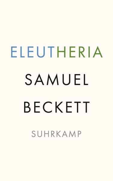 1940 verfasst Samuel Beckett sein erstes Theaterstück: Eleutheria (Freiheit). Lange blieb es unveröffentlicht, überschattet von der legendären Uraufführung seines zweiten Stücks Warten auf Godot, 1953 unter der Regie von Roger Blin. Eleutheria ist eine brillante, bitterböse Familienstudie: Victor, der Held der Geschichte und unglücklicher Sohn, verlässt seine gutbürgerliche Familie - Mutter und Vater Krap. Auf der Bühne aber bleiben die beiden Schauplätze des Stücks, Victors Pension und der Krap’sche Salon, stets beisammen, gehen gar ineinander über. Und so ist jederzeit gegenwärtig, trifft jederzeit nebeneinander aufeinander, was der verlorene Sohn tut, und wie im Salon recht merkwürdige Besucher vor sich hin und aneinander vorbei räsonieren. In einzigartiger jugendlicher Impulsivität und Surrealität legt Eleutheria Figuren, Situationen und Themen an, zu denen Beckett immer wieder zurückkehren wird.