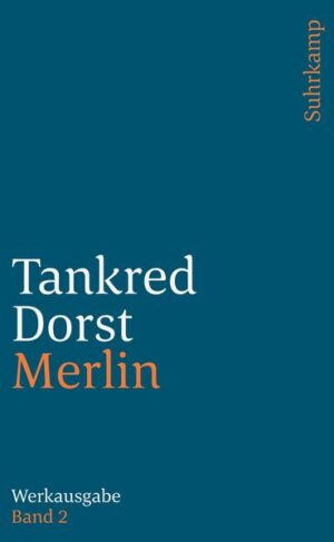 "»In fast 100 Szenen eröffnet Tankred Dorst ein seltsames, grandioses Panoptikum: Christus vertreibt die heidnischen Götter, und drauf gebiert doch eine Riesin, assistiert von einem Clown, den Zauberer Merlin, einen Sohn des Teufels. Und der wird, gleichsam in einem faustischen Pakt mit dem Menschen, zum geheimen Inszenator blutiger Ritterschlachten und schaurig schöner Romanzen in einer Welt, die ein fabelhaftes Mittelalter neben dem 19. und 20. Jahrhundert aufleben läßt und in der sich Vergangenheit und Gegenwart, Vorzeit und Zukunft durchdringen, durchspinnen . . . In den mittelalterlichen Mythen entdeckt Dorst, bar aller Heldentümelei, wieder lebensfrische Geschichten. Geschichten vom Erwachsenwerden, vom Verliebtsein, von Familienzank, Eifersucht, Freundschaft