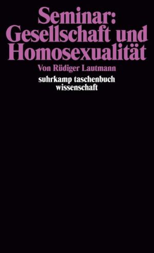 Seminar: Gesellschaft und Homosexualität | Bundesamt für magische Wesen