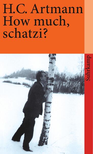 Die Geschichten mit dem Titel How much, schatzi? sind mehr als etwas Neues von Artmann. Sie sind ein neuer Artmann. Er verwendet nicht mehr diese erlesene Sprache, die schöne Form. Sondern das, was bislang als unästhetisch gemieden wurde: das Pathos und die Platitüde, die derbe Drastik und das Melodramatische. Und dies wiederum, natürlich, als sprachliches Experiment, als Zusammenschau verschiedener lebender und toter Sprachen. Da gibt es Agneta Tigges und El Zorro, die morose Moreau und die schluchzende Justine, einen halbwadigen Pseudolindbergh und einen Barmixer mit Guntersachskoteletten.