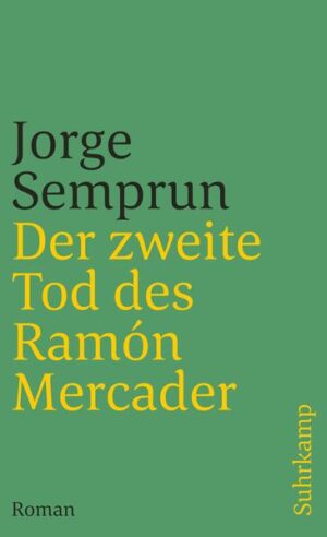 Dieser Roman, der 1969 den Avantgarde Preis Prix Fémina erhielt, ist auf den ersten Blick nichts anderes als eine atemberaubende Spionagegeschichte zwischen dem sowjetischen und dem amerikanischen Geheimdienst. Diese Spionagegeschichte dient aber dazu, die politische Welt der Gegenwart aus der inneren Perspektive von Menschen vorzuführen, für die Existieren und politisches Engagement gleichbedeutend sind. Der Titelheld, am Schluß das Opfer eines politischen Mordes, trägt zufällig den Namen des Trotzki-Mörders: Ramón Mercader. In Wirklichkeit heißt er jedoch Eugen Ginsburg, ist russischer Jude und wurde unter dem Namen eines in der Sowjetunion gestorbenen spanischen Bürgerkriegsflüchtlings - daher »der zweite Tod« - vom sowjetischen Geheimdienst nach Spanien eingeschleust, um ein Gegenspionagenetz gegen den CIA aufzubauen. Diese ungewöhnliche Konstellation macht die vielfältigen Beziehungskombinationen zwischen den verschiedenen lebenden und toten Protagonisten der Handlung möglich.