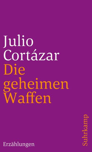 In diesem Band finden sich die fünf längsten Erzählungen des Autors, darunter die Meisternovelle Der Verfolger. Cortázar gibt eine manchmal dramatische, manchmal poetische und manchmal ironische Vision des modernen Menschen. Er zeigt beunruhigende Ambiguitäten auf: Konflikte und Extremsituationen geraten zum Spiegel menschlicher Bedingtheiten. Regelmäßig eintreffende Briefe von Mama werden ebenso zu einer Zwangsvorstellung wie die immer weiter ins Detail vorstoßenden Vergrößerungen eines Negativs in Teufelsgeifer, sei es, um ein Geschehen zu vergessen oder zu rekonstruieren. In Die guten Dienste begegnet Madame Francinet auf einer Party einem rätselhaft schönen jungen Mann. Wochen danach wird sie gebeten, bei der Beerdigung eines Modeschöpfers die Rolle der Mutter des Verstorbenen zu übernehmen. Als sie in dem Toten den jungen Partygast wiedererkennt, wird sie von Kummer überwältigt. Der Verfolger ist die Hommage Cortázars an den Jazzmusiker Charlie Parker und zugleich eine leidenschaftliche, halluzinatorische Analyse des künstlerischen Schaffens. Das Geheimnis der Geheimen Waffen soll dem Leser hier noch nicht verraten werden.