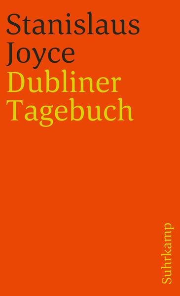 Stanislaus Joyce hat Tagebücher hinterlassen, von denen einige, aus der Zeit vom Herbst 1903 bis zum April 1905, hier vorliegen. Sie ergänzen das uns aus Meines Bruders Hüter (st273) bekannte Bild der Familie Joyce und ihrer Freunde, geben ehrlichen, oft mürrischen, häufig haßerfüllten Einblick in deren elendes Alltagsleben und zeigen schon in diesen frühen Jahren die Mischung aus Bewunderung und Verachtung, die für das Verhältnis von Stanislaus zu James lebenslänglich entscheidend gewesen ist. James pflegte diese Aufzeichnungen zu lesen und hat sie bisweilen für seine Werke ebenso ausgenutzt wie Stanislaus später für sein Erinnerungsbuch. Niemand wird in diesen Tagebüchern so häufig erwähnt wie der Bruder James, und so enthalten sie wichtige Aufschlüsse über die Jahre, in denen dieser an Kammermusik, Stephen der Held, Ein Porträt des Künstlers als junger Mann arbeitete. Wieviel Wirklichkeit in die Werke von James eingegangen ist, wird erst sichtbar durch die zahlreichen Anmerkungen, die der Übersetzer Arno Schmidt für den deutschen Leser beigesteuert hat.