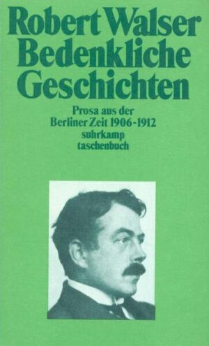 Dieser Band enthält die Prosastücke aus Walsers Frühzeit und vor allem uns seinen Berliner Jahren 1906-1912, die nur in Einzelabdrucken in Zeitschriften oder Feuilletons erhalten waren oder sich sogar als unveröffentlichte Manuskripte wiederauffanden. Viele von ihnen spiegeln Eindrücke aus dem Berliner Theater-, Kunst- und Gesellschaftsleben, in anderen zeigt sich der Autor als romantischer Träumer, als humoristischer Erzähler, als nachdenklicher Anmerker - immer aber hebt die spontane Lust am Spiel mit der Sprache, die Kunst der Ironie, die Originalität der Perspektive das Prosastück in den Rang eines kleinen Kunstwerks.