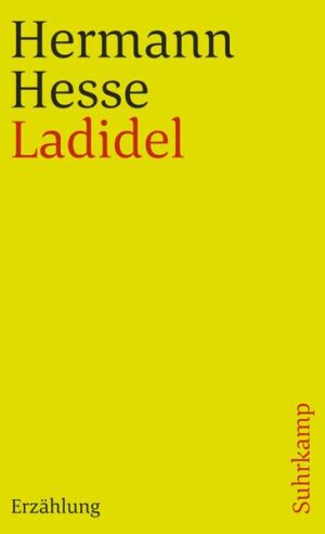 Die erstmals 1909 veröffentlichte Geschichte des jungen Alfred Ladidel behandelt das heikle Problem des gesellschaftlichen Abstiegs von einer scheinbar höhreren Klasse in eine scheinbar niedrigere. Auf welch abenteuerlichem Umweg Ladidel statt zu einem mittelmäßigen und unzufriedenen Notar zu einem tüchtigen und von seinem Beruf besessenen Friseur wird, erzählt Hesse mit liebevoller Milieukenntnis und großem Einfühlungsvermögen. Auf den Vorwurf der Kritik: »Warum mißbraucht ein Dichter seine guten Gaben dazu, in aller Ausführlichkeit einen Menschen zu entwickeln, dessen höchstes Ziel im Bartkratzen und Zöpfeflechten besteht? ... Man fragt sich händeringend, was der Erzähler eigentlich an den dürftigen Philistern findet, mit deren billigen Zielen er uns vertraut macht«, antwortete Hesse 1912 u. a.: »Ich habe zum Leben der Kleinen und Anspruchslosen, der Ladidel und Seldwyler von Kind auf ein halb humoristisches, halb neidisches Verhältnis ... Ein Lehrbub, der seinen ersten Sonntagsrausch erlebt, und ein Ladenmädel, das sich verliebt, sind mir, offen gestanden, eigentlich ganz ebenso interessant wie ein Held oder Künstler oder Politiker oder Faust, denn sie leben nicht auf Gipfeln seltener Ausnahmeexistenzen ... oft scheint mir, es gebe überhaupt nur Nebenfiguren, den Faust und Hamlet inbegriffen.«