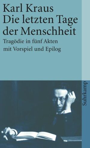 Das einem Marstheater zugedachte Drama, mit dem Karl Kraus Wesen und Wirklichkeit des Ersten Weltkriegs einzufangen suchte, bildet ungeachtet seines Umfangs, der jedes Theatermaß sprengt, die bündigste Darstellung dieser ersten Katastrophe der europäischen Kultur im 20. Jahrhundert. Im Rückblick sind aber auch die Bedingungen der Möglichkeit des zweiten Weltkriegs zu erkennen.