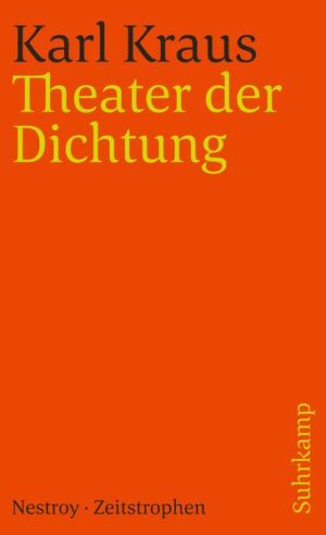 Karl Kraus, geboren am 28. April 1874 im böhmischen Gitschin, ist am 12.Juni 1936 in Wien gestorben. Daß Johann Nestroy »kein österreichischer Dialektdichter, sondern ein deutscher Satiriker« ist, dieser Einsicht hat Karl Kraus mit seiner Gedenkrede von 1912 (Nestroy und die Nachwelt) die Bahn bereitet und mit seinen rund hundert Vorlesungen von zwölf Stücken Nestroys zwischen 1912 und 1936 zum Durchbruch verholfen. Im Zuge dieser Nestroy-Renaissance sind zwei seiner Nestroy-Bearbeitungen, die eigentlich Wiederherstellungen sind, auch im Druck erschienen - Zeugnisse einer Geistesverwandtschaft, wie die Geschichte der Literatur sie nur selten aufzuweisen hat. Mit derselben Kongenialität hat Kraus in seinen Vorlesungen die satirische Linie erst der Nestroyschen Couplets, dann auch vieler Lieder aus Operetten Offenbachs aufgenommen und fortgesetzt: mit einer Fülle von »Zusatzstrophen«, die als Zeitstrophen 1931 gesammelt erschienen sind. Das reiche Glossen-Werk der Fackel findet gutenteils erst in diesen Strophen seine endgültige Gestalt. Im Anhang zur Neuausgabe der drei Bücher werden die Zeitstrophen erstmals vollständig um die rund sechzig Zusatzstrophen aus dem unveröffentlichten Nachlaß der dreißiger Jahre ergänzt. Sie enthalten auch einige von Kraus’ prägnantesten Stellungnahmen zu den Vorgängen um das Jahr der Hitlerschen Machtergreifung.