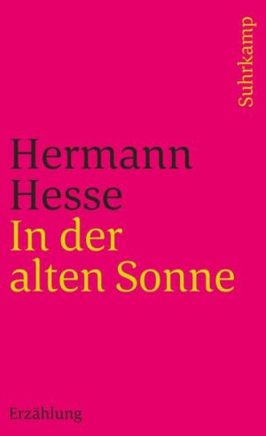 Selten sind die bis ins hohe Alter hinein vitalsten Lebensantriebe des Menschen auf so eindringliche Weise dargestellt worden wie in dieser frühen, 1904 entstandenen Erzählung Hesses. Am Beispiel der vier Landstreicher und »Sonnenbrüder« - den Insassen des zu einem Armenasyl umfunktionierten ehemaligen Gasthauses »Zur alten Sonne« - schildert er das tragikomische Zusammenleben dieser von der Gesellschaft ausrangierten Existenzen, deren Eigenarten und Schwächen uns merkwürdig vertraut sind, die mit zunehmendem Alter immer deutlicher hervortreten. Mit liebevoller Ironie und einem Sensorium, das Ergebnisse moderner Verhaltensforschung und »Gruppendynamik« veranschaulicht, beschreibt Hesse den letzten Lebensabschnitt des arbeitsscheuen Kleinfabrikanten Hürlin, des alkoholsüchtigen Lukas Heller, des glücklichen Schwachsinnigen Holdria und des Landstreichers Stefan Finkenbein, eines Bruders von Heeses Knulp. Mundartliche Sprachbilder sowie der Ortsname Gerbersau verweisen auf Hesses Schwarzwälder Geburtsstädtchen an der Nagold, an deren Ufer einst mehrere Gerbereibetriebe ihr Auskommen fanden.