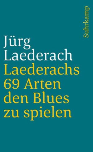 Das abendfüllende Programm dieser Blues-Kompositionen umfaßt kurze und lange, erheiternde und niederschlagende, energisch aufbauende und mühelos niederreißende, schlichte und schlicht aberwitzige, brutale und lässige (sogar gelassene) Geschichten, atemberaubend und wiederbelebend, in zuvorkommend abgezählten Portionen. Die im Titel angegebene Anzahl der Titel ist nur geschätzt. Die den Titel des Buches tragende Kleinst-Story ist echt schlimm, aber Dutzende anderer suchen das nach Kräften wiedergutzumachen. An namhaften Zeitgenossen treten Spinoza, Thomas von Aquin, Justus Liebig, Huldrych Zwingli, aber auch Dr. psych. Förstin, Friedrich Wurlitzer, ein Gerald R. Thirsby, Hermann und die Bundespost, eine gezwungene Oberin, Abraham, schweizerische Hotelgäste, Berlin, Mahler und der Rüstungsexperte Whaleford auf. Unter anderem, unter anderen, versteht sich. In den letzten Sätzen äußert sich Laederach am Ende des Blues-Abends: »Ich bin diesen Weg nie wieder gegangen und rate eindringlich davon ab. Sonst bleibt nichts anderes übrig.« Jürg Laederach, geboren 1945 in Basel, studierte Mathematik in Zürich, Romanistik, Anglistik und Musikwissenschaften in Basel. 1974 erschien sein erstes Buch, der Erzählband Einfall der Dämmerung. Zahlreiche Romane, Erzählungen, Theaterstücke folgten. Laederach war auch als Literatur- und Musikkritiker tätig. (Der zweite Sinn enthält seine Grazer Poetik-Vorlesungen, Eccentric eine Auswahl seiner Kritiken.) Er übersetzte aus dem Englischen und dem Französischen - Werke von Walter Abish, Frederick Barthelme, Maurice Blanchot, William Gass, Harry Mathews und anderen. Sein Werk wurde mehrfach ausgezeichnet, 2005 mit dem Italo-Svevo-Preis. Zuletzt veröffentlichte er den Erzählband Harmfuls Hölle. Er starb 2018 in seiner Heimatstadt Basel.