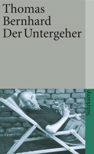 Der Erzähler in dem zuerst 1983 publizierten Werk wohnt in Madrid und schreibt eine Arbeit über den kanadischen Pianisten Glenn Gould, »den wichtigsten Klaviervirtuosen des Jahrhunderts«, der, auf dem Gipfel seiner Kunst, aufhörte zu spielen. In Madrid erreicht den Erzähler ein Telegramm, das das Begräbnis seines Freundes Wertheimer anzeigt, der sich umgebracht hat. Die drei hatten sich in Salzburg bei einem Musikkurs von Horowitz kennengelernt. Bald stellte sich heraus: Glenn Gould war das größte Genie. Unter dem Eindruck der Übermacht dieses Genies wurde der Erzähler zu einem »Weltanschauungskünstler«, zum Kritiker seiner Zeit und besonders zum Kritiker Österreichs, Wertheimer dagegen stürzte in eine unumkehrbare Existenzdepression. Je mehr der Erzähler an seinen »Versuch über Glenn« dachte, um so deutlicher wurde ihm, daß es ihm eigentlich darum zu tun war, sich Klarheit über Wertheimer, den »Untergeher«, wie Glenn Gould schon früh zu ihm gesagt hatte, zu verschaffen.