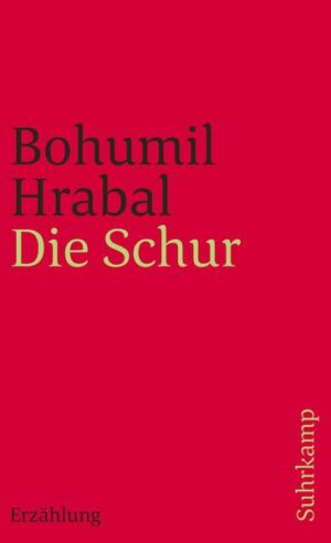 Bohumil Hrabal ist der Erzähler par excellence, als solcher freilich fast ohne Konkurrenz in der gegenwärtigen europäischen Literatur. Seine Geschichten haben stets eine große Nähe zum mündlichen Fabulieren, zur Folklore, sie geizen nicht mit abstrusen und grotesken Einfällen, mit einem bauernschlauen Witz, der in der Tradition der tschechischen Literatur tief verwurzelt ist. (Thomas Rothschild, Stuttgarter Zeitung) Die Schur ist der erste Band der Trilogie: Das Städtchen am Wasser - Die Schur (st 1613), Schöntrauer (st 1614), Harlekins Millionen (st 1615).