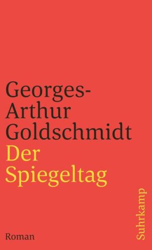 Der Spiegeltag ist die Geschichte eines fu?nfundzwanzigjährigen Namenlosen, der die Mansarde eines Waisenhauses in einer französischen Provinzstadt, unweit von Paris, bewohnt, und erzählt wird eben von der Namenlosigkeit dieses Menschen. Das erste Jahrzehnt seines Lebens hat er als das Kind, wie es scheint, angesehener, gutbürgerlicher Eltern in einer dorfähnlichen Kleinstadt der norddeutschen Ebenen verbracht. Diese Kindheit in der Villa mit Garten endet fast über Nacht: es ist das Jahr 1938, die Eltern sind auf einmal Juden, und sie schicken ihr Kind mit dem Zug nach Italien - Bestimmungsort Florenz-, um es zu retten. Florenz ist nur eine kurze Station