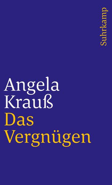 »Wohlüberlegt werden hier die Worte gesetzt, planvoll die Abschnitte zu Kapiteln und die Kapitel zu einem Tageslauf zusammengebaut. Und so hat Angela Krauß ein kleines großes Buch geschrieben«, rühmt die Basler Zeitung das Erstlingswerk Das Vergnügen der in Leipzig lebenden Autorin. Die rhythmisch klare Prosa dieser DDR-Autorin dokumentiert einen privaten und einen offiziellen Jubiläumstag - gelebt von den Menschen in einer Brikettfabrik. Behutsam gestaltet Angela Krauß ein Ensemble farbiger Figuren. Die Menschen sind weder literarische Helden noch makellose Heroen der Arbeit, höchstens mehr oder weniger verdiente Genossen. Und auch die werden eher von nachdenklicher Skepsis befallen, manch einer von ihnen wünscht sich, daß das »Gleichseinwollen« und der »Eigensinn«, das Politische und das Private einmal zusammenfallen mögen.