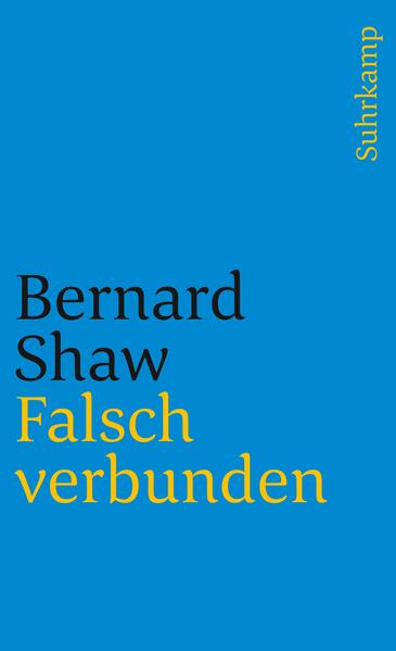 Hier wie geht es um die Rechte des einzelnen Menschen als einer unbedingt zu achtenden Möglichkeit, als eines Experiments der Natur, die immer wieder versuchen wird, das Leben auf einer freieren und vollkommeneren Stufe zu verkörpern, als die arrangierte Welt des Bestehenden ihm zu gestatten willens und fähig ist. Das Arrangierte ist in diesem Sinn immer »Falsch verbunden«: Jung und alt, Mann und Frau, arm und reich reden, obwohl sie eifrig bemüht sind zu kommunizieren, nicht ein und dieselbe Sprache. Wird die gepflegte und gehütete Langeweile, wie in Shaws heiter-tiefgründigem Stück, eines Tages durch ein Unglück gestört, so kann das zunächst Befremdende durchaus befreiend wirken. Es kann ein Eheversprechen lösen, kann eine verschwiegene Vergangenheit klären und einen ängstlichen Liebhaber das Fliegen lehren. Endlich »passiert« etwas.